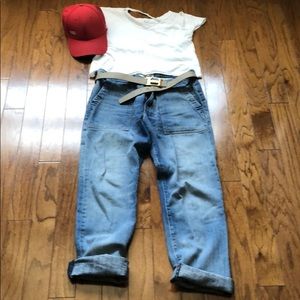 Current Elliot cargo jeans